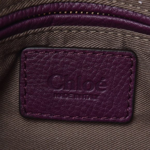 Chloe Marcie Small Satchel Intense Violine Purple - Picture 8 of 16